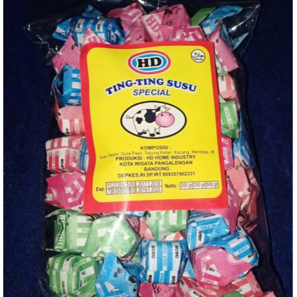 

Dijual kakak TINGTING CARAMEL SUSU PANGALENGAN 5GR