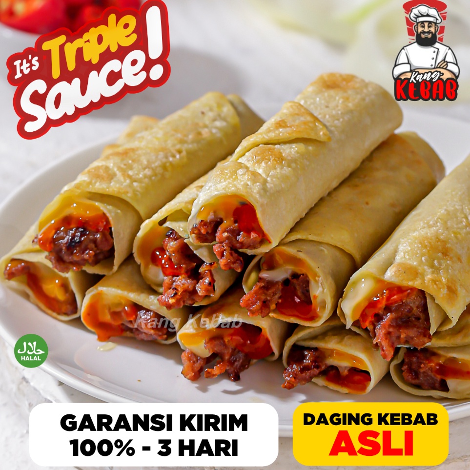 

Buruan Belanja KANG KEBAB MINI ISI 1 AUTHENTIC TURKI CEMILAN FROZEN