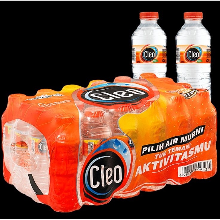 

Sale sale air mineral cleo botol 22 ml 1pack isi 24 botol