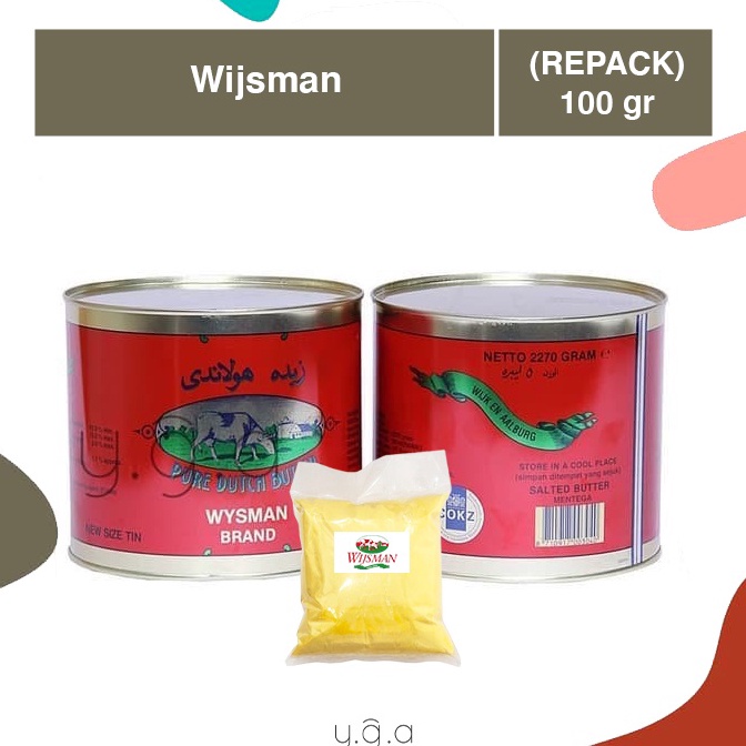 

Yang terbaru Wijsman Butter REPACK 1gr Mentega Wisman