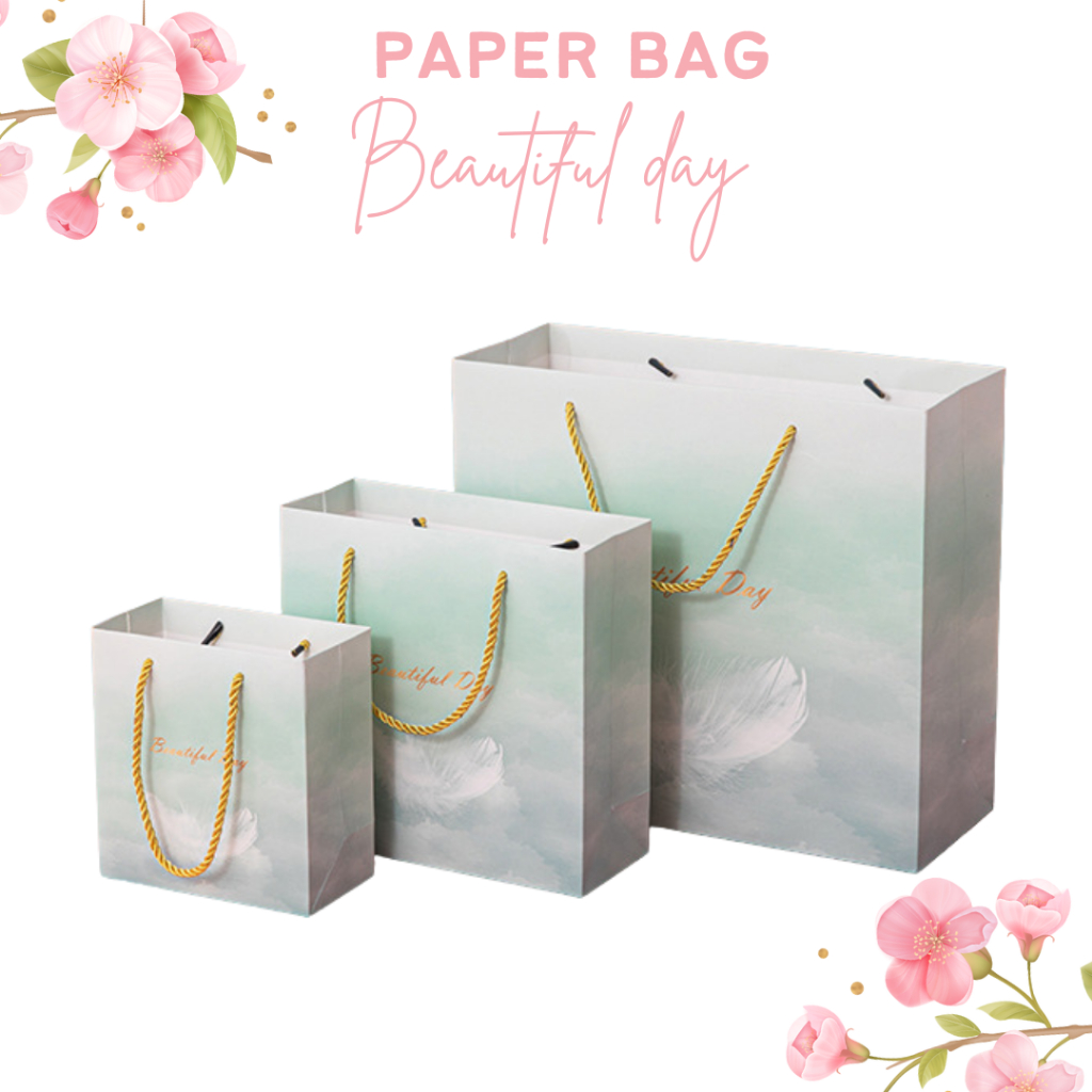 

Paper Bag Beautiful Day Mint