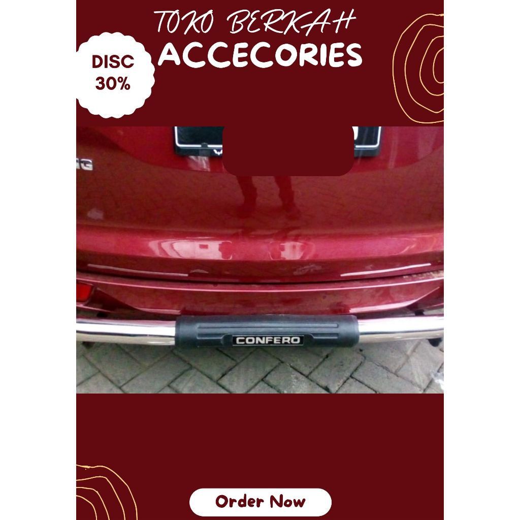 Tanduk belakang WULING BUMPER belakang WULING "pengaman belakang mobil WULING "variasi mobil WULING