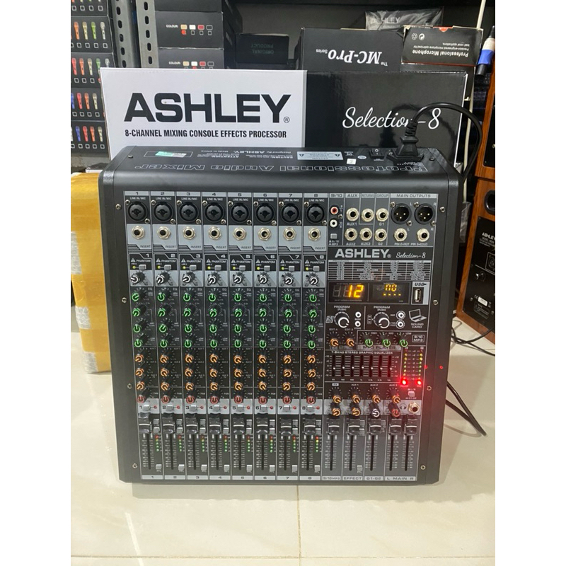 mixer ashley selection 8 original usb, Bluetooth
