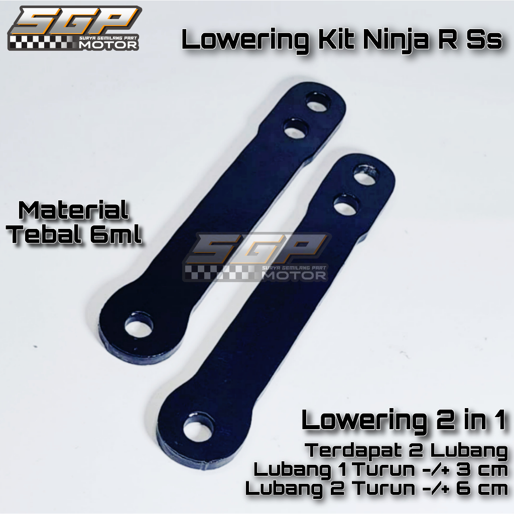 Lowering Kit Ninja R Ss pemendek Shock Belakang Ninja R Ss Lowering Monoshock Ninja