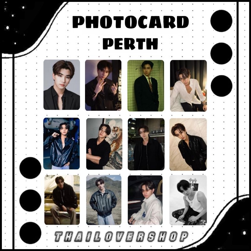 PHOTOCARD PERTH TANAPON RAIKANTOPENI PC SET THAI ACTOR