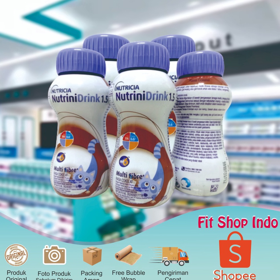

Booming NutriniDrink 15 Cair 2 ml Rasa Cokelat