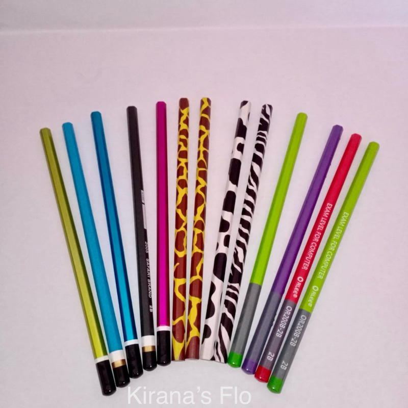 

pensil 2b motif murah