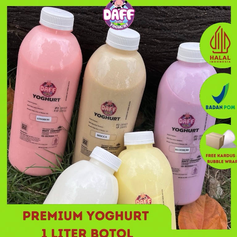 

Cekout sekarang BPOM PREMIUM YOGURT THICK 1 LITER BOTOL DAFF YOGHURT YOGURT HOMEMADE