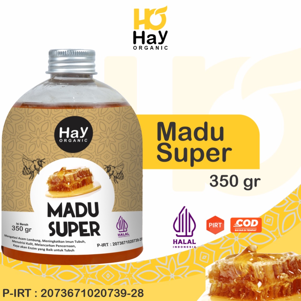 

Terbaru HayOrganic Madu Hutan Asli 35gr Madu Hutan Kalimantan Gholiban Kualitas Super Murni Raw Honey 1