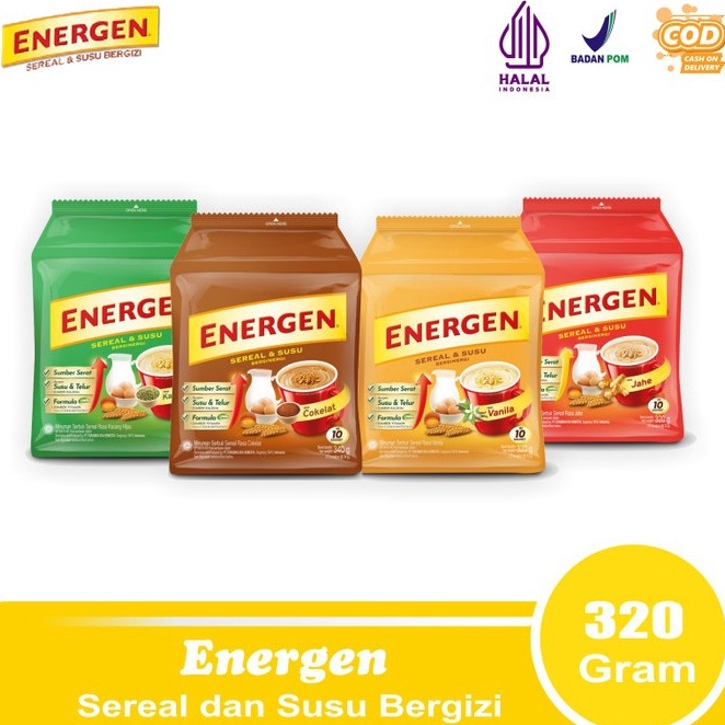 

Pesan aja ENERGEN Sereal 1s Energen Champion Isi 1