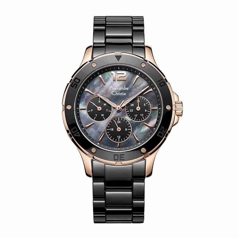 JAM TANGAN WANITA ALEXANDRE CHRISTIE AC 2438  ac2438 CERAMIC ORIGINAL