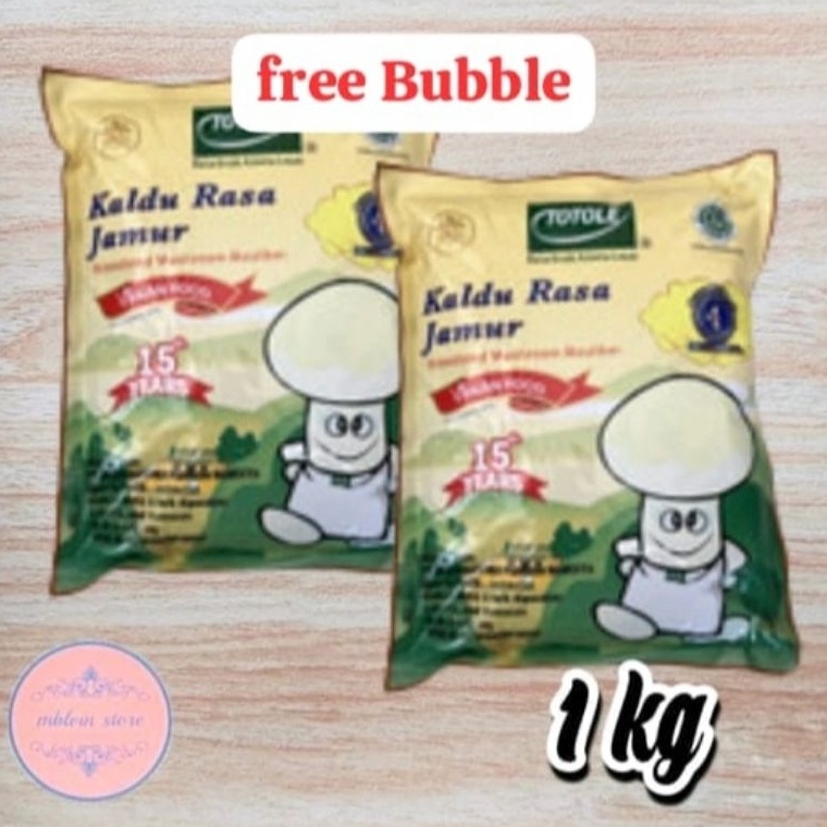 

Murah Lebay Totole Kaldu jamur 1 kg