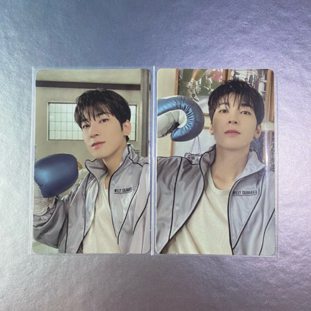 (BOOKED) PC PHOTOCARD POCA SEVENTEEN WONWOO WW WONU FML WEVERSE VER TINJU BOXING FIGHT FOR MY LIFE V