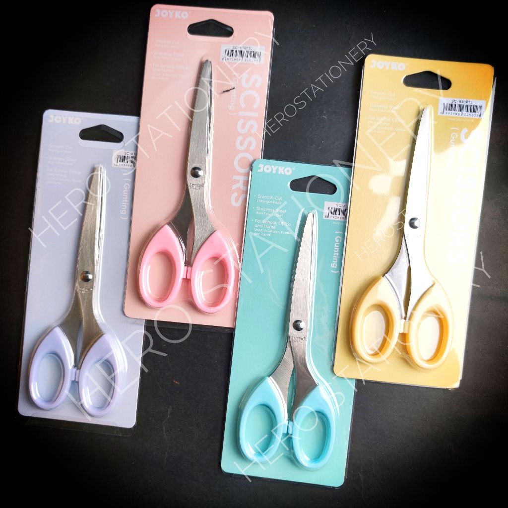

Gunting kertas joyko sedang warna pastel SC-838PTL