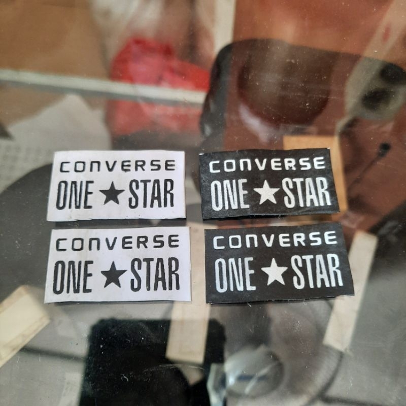 Heelpatch One Star Heelpad Logo Converse One Star