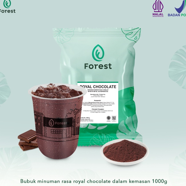 

Prioritas Bubuk Minuman Coklat ROYAL CHOCOLATE Powder 1 gr FOREST