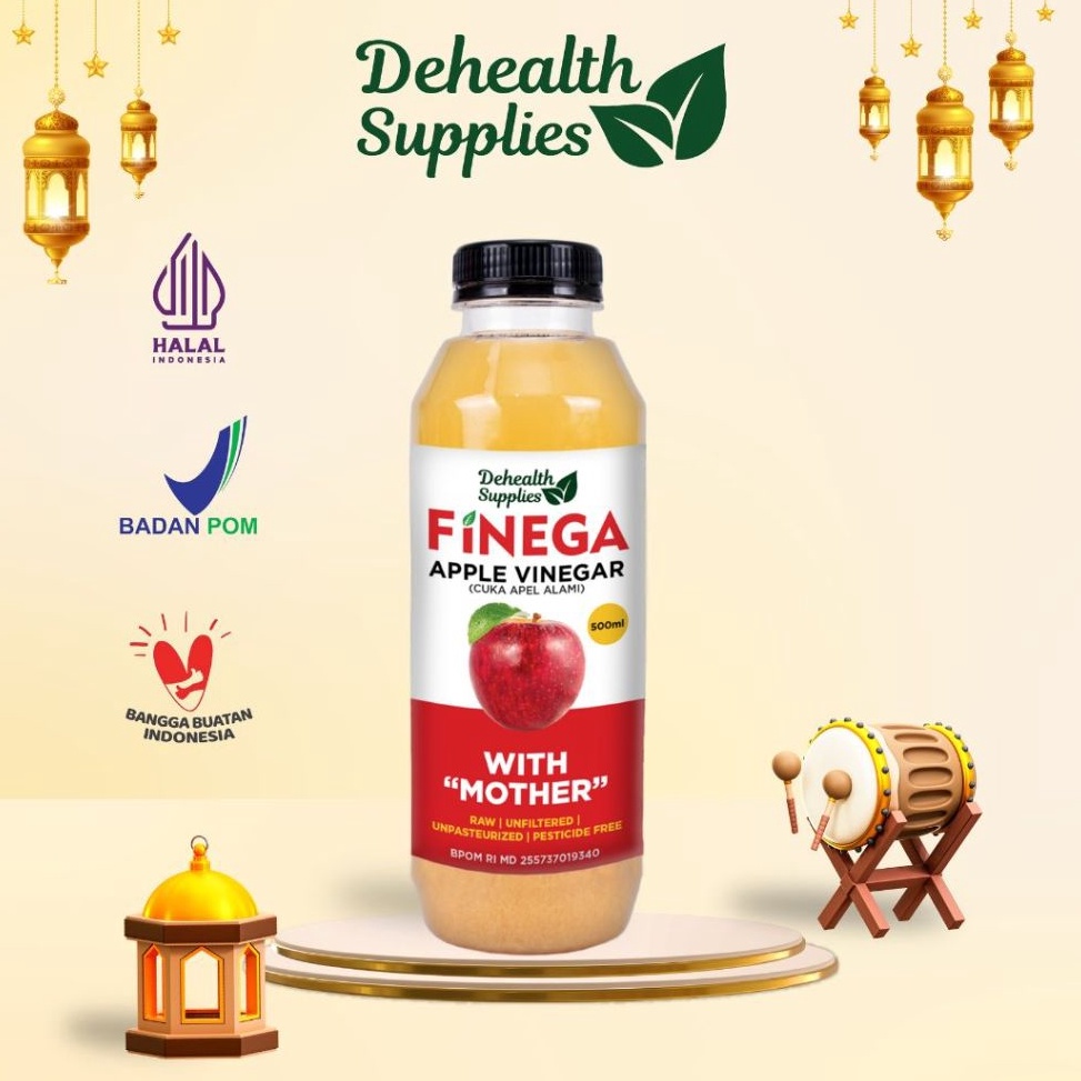 

Pasti Bisaa Dehealth Supplies VINEGA CUKA APEL 5ml plastik