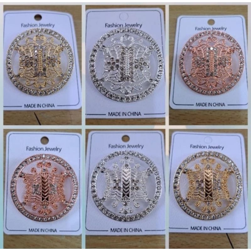 Bros Pintu Aceh/Bros Pintu Aceh Mata/Bros Dada/Aksesoris Hijab