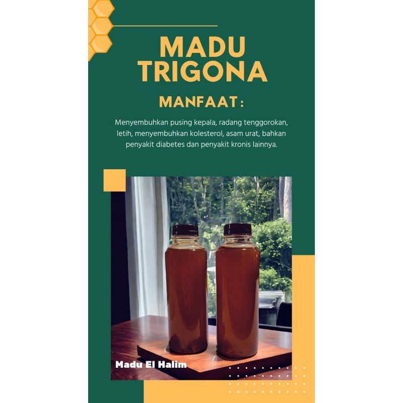 

Madu Trigona Lombok 250ml