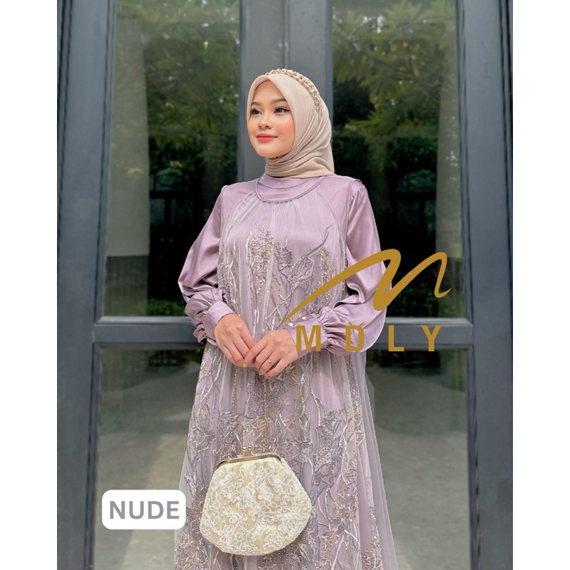 THE ARICIA EXCLUSIVE DRESS MDLY | DRESS EXCLUSIVE LEBARAN IED ADHA MDLY TERBARU | DRESS ORI MDLY TER