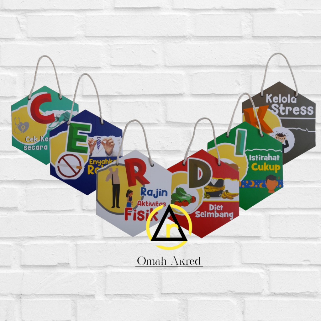 

Paket Hard Poster CERDIK - Lansia PTM - Lansia CERDIk