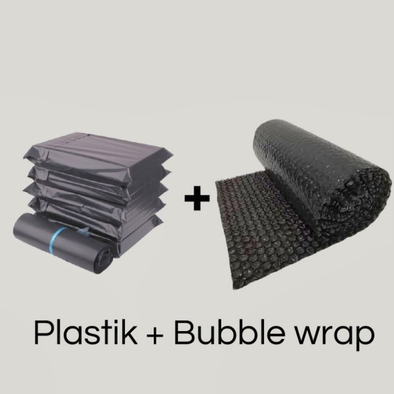 

PACKING TAMBAHAN PLASTIK DAN BUBBLE WRAP