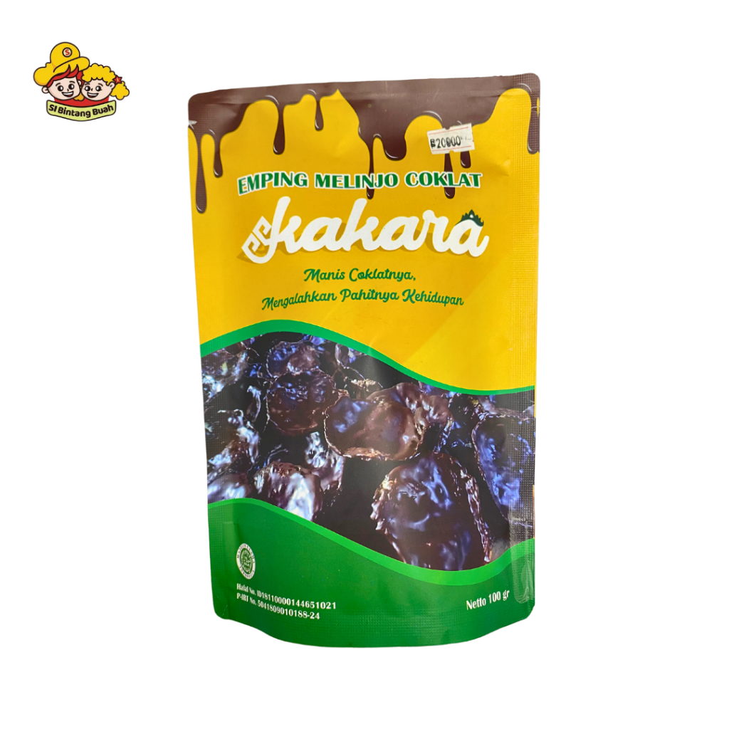 

Emping Melinjo Coklat Skakara - Renyah Manis 100 gram