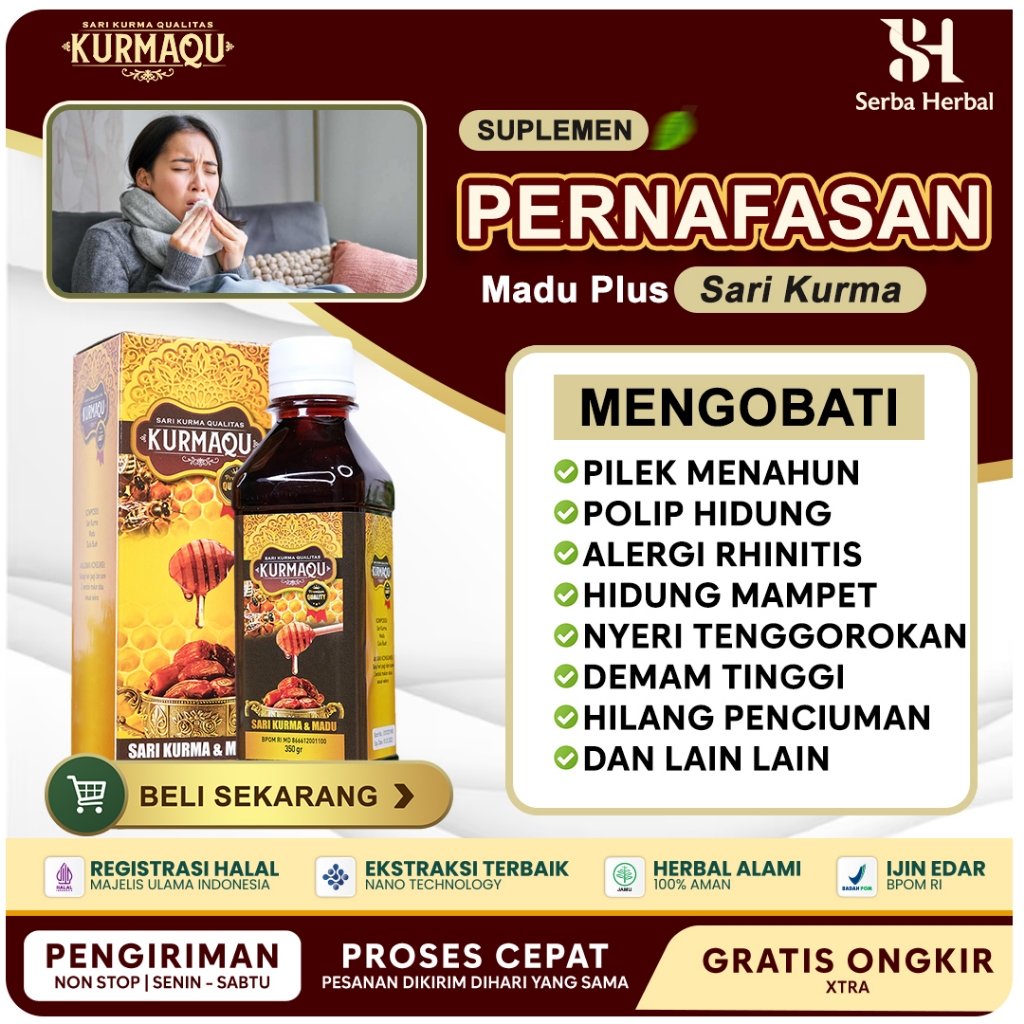 Obat Pilek Menahun, Polip Hidung, Rhinitis Alergi, Sinusitis Kronis, Gangguan Penciuman, Anosmia, Hi