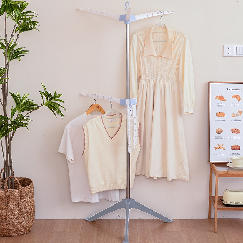 Gantungan Baju Lipat Jemuran Baju Kecil & Dewasa Lipat