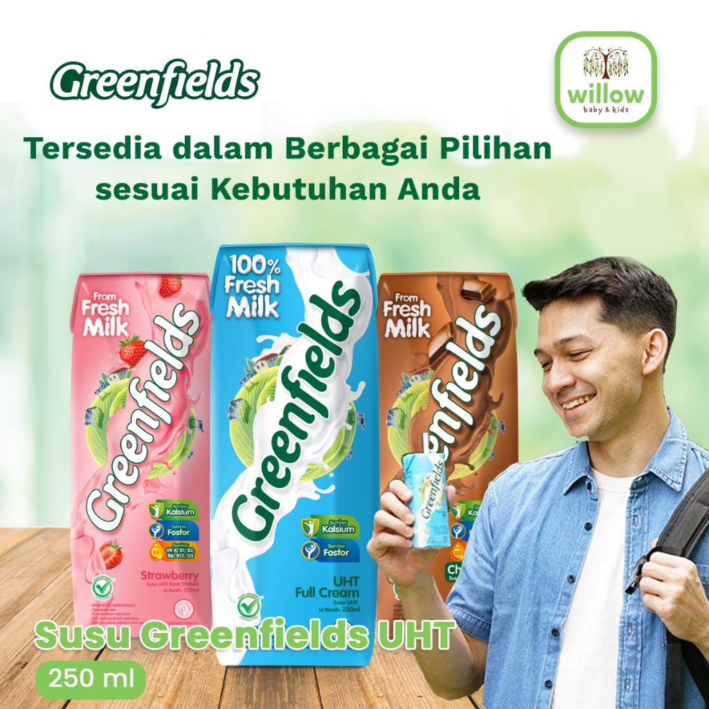 

Susu UHT - Susu GreenfieldsUHT 250Ml