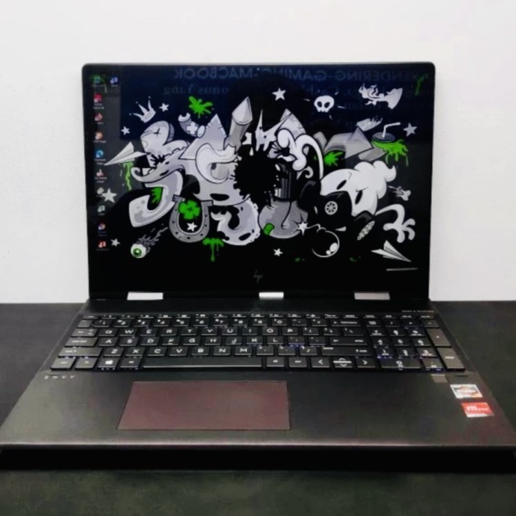 Laptop Premium Hp Envy x360 AMD Ryzen 7 Ram 16/512gb Flip Touchscreen m29