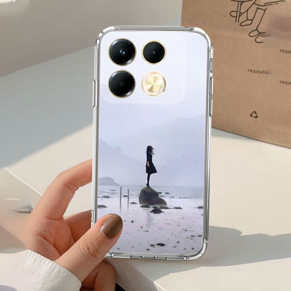 CASE INFINIX NOTE 40 - Casing INFINIX NOTE 40 PRO 5G Terbaru 2024 AERO STORE [ MOTIF 55 ] Silikon - 