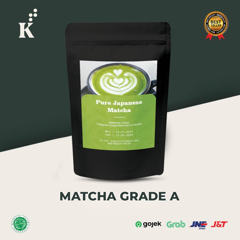 

Bubuk Murni Matcha Impor Jepang 100g 50g SUPER PREMIUM QUALITY