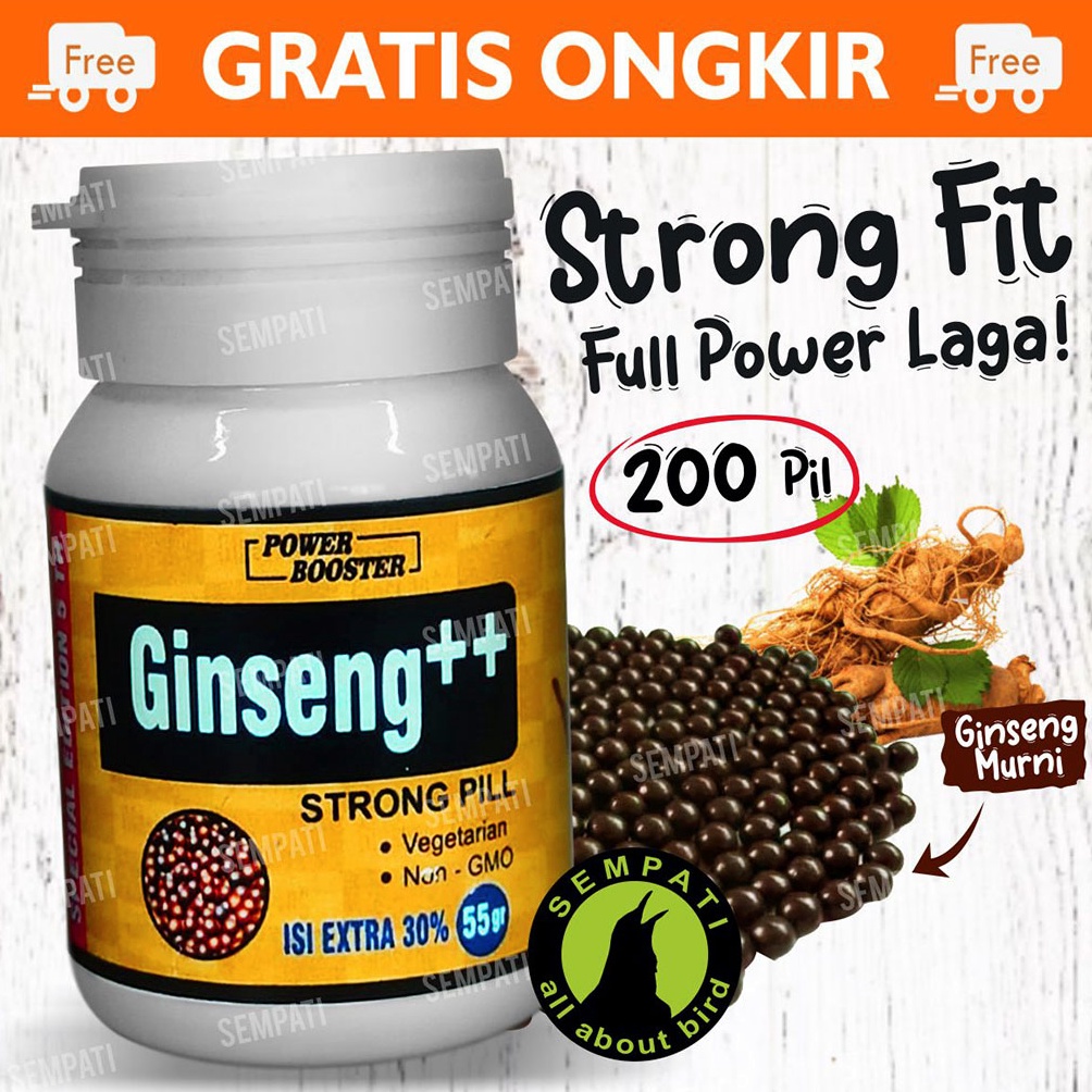 ART D56T Power Booster Ginseng Plus Pil Kapsul Capsule Obat Kuat Sayap Otot Kaki Kuat Tangguh Siap T