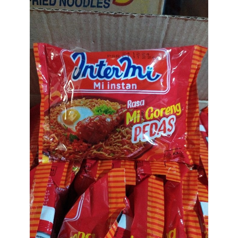 

Mie Intermi Goreng Original I Pedas 5 pcs