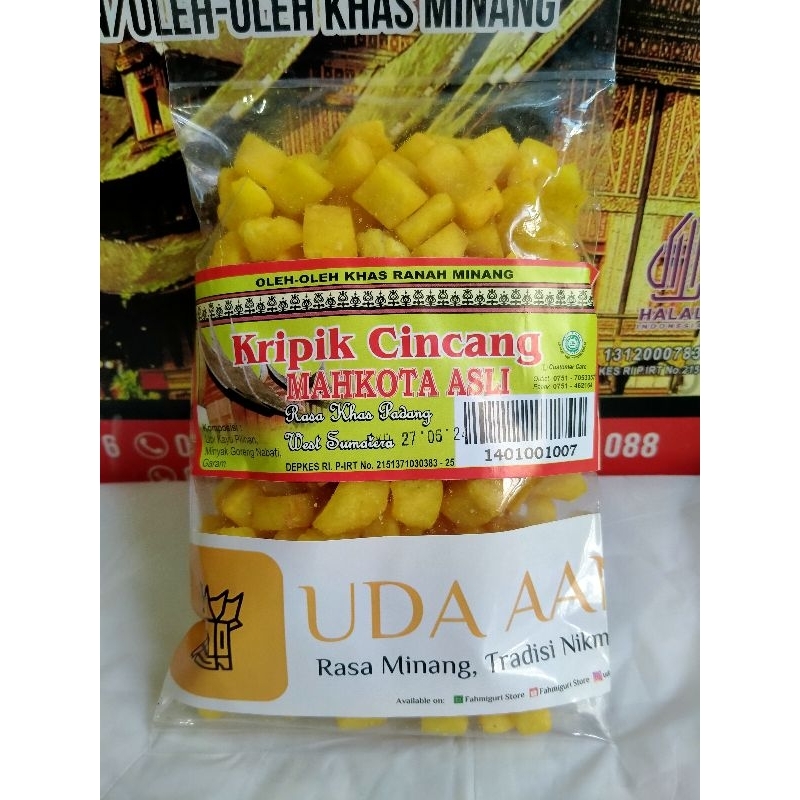 

Dakak Dakak Mahkota Asli / Keripik Cincang Mahkota Asli