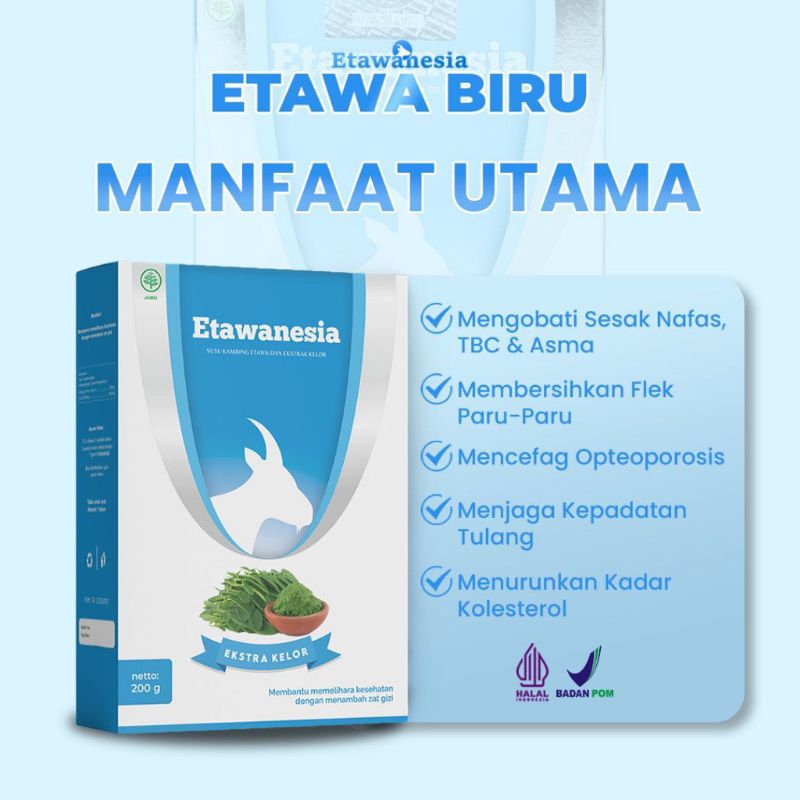 

Etawanesia ETAWANESIA SUSU KAMBING BIRU ETAWA BIRU ~Susu Kambing etawa Asli Original Premium