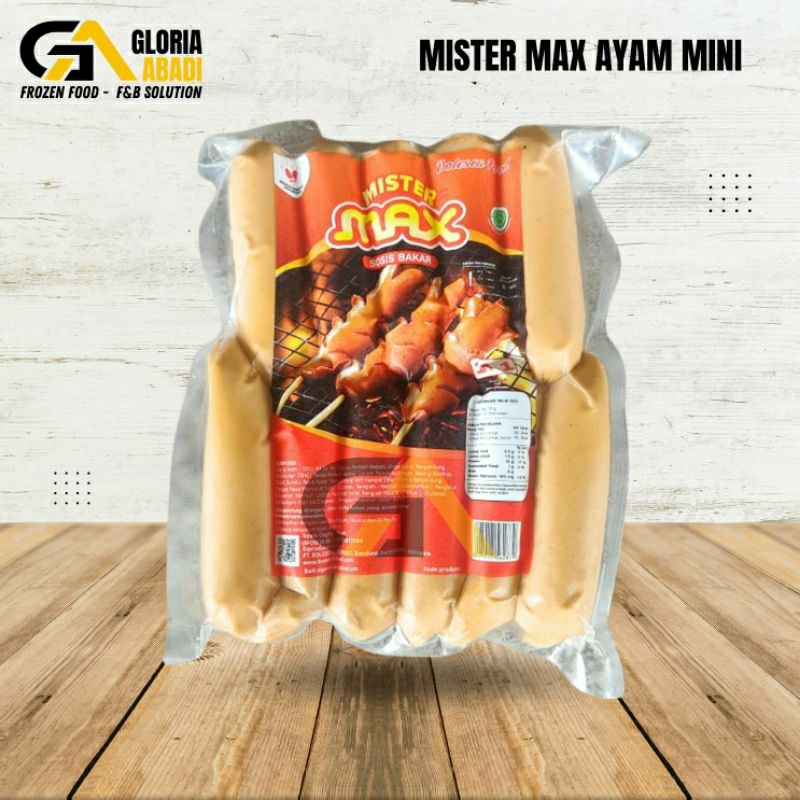 

Sosis Bakar Mister Max Ayam Mini isi 11