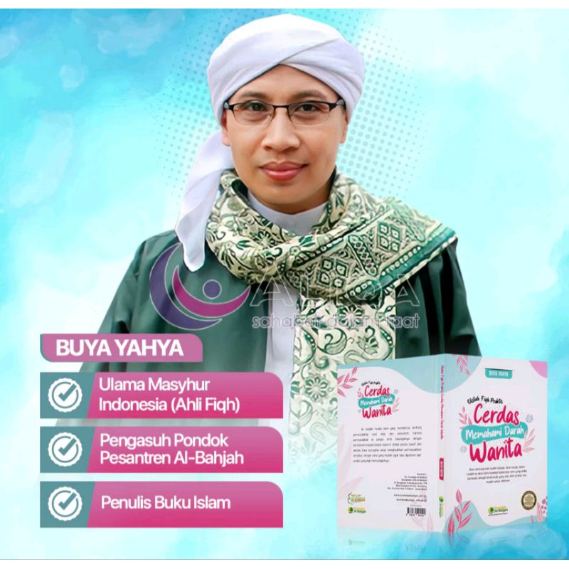 BUKU FIQIH CERDAS MEMAHAMI DARAH WANITA LENGKAP KARYA BUYA YAHYA