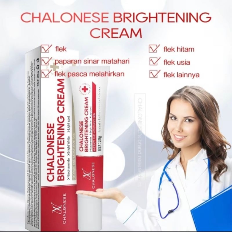 PROMO CHALONESE BPOM CREAM WHITENING AND FRECKLE REMOVAL WAJAH Untuk FLEK HITAM CREAM WHITENING AND 