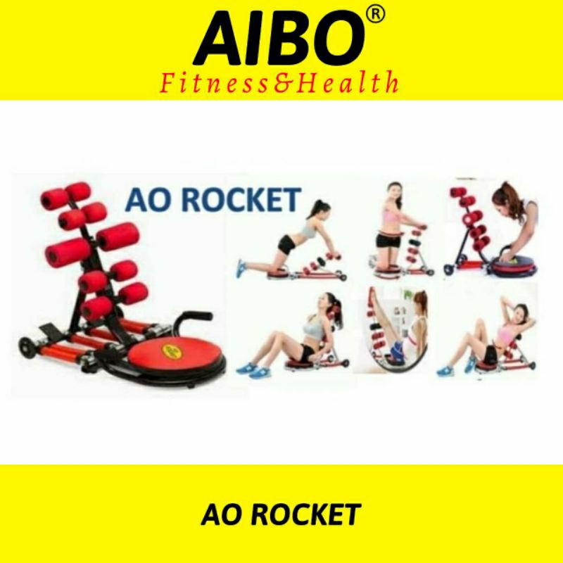 AIBO FITNESS & HEALTH BANJARMASIN - AO ROCKET / Alat Fitness / Six Pack