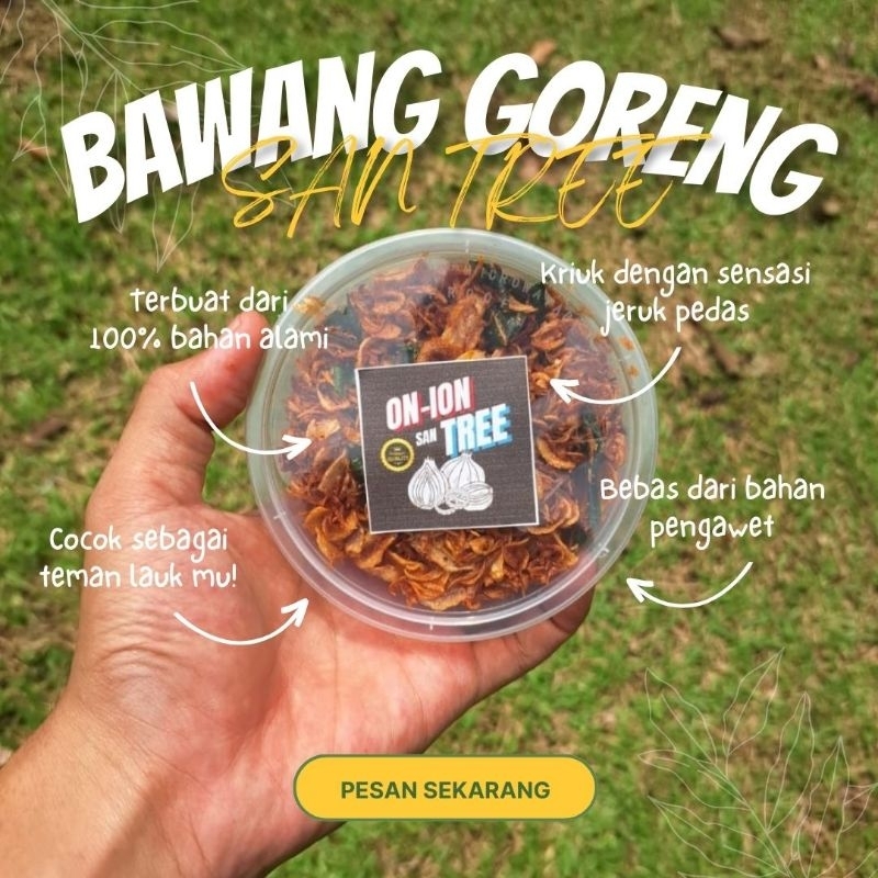 

Bawang Goreng//Bawang Goreng Daun Jeruk Pedas//SAN TREE