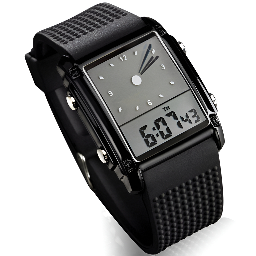 SKMEI 0814 Jam Tangan Trendy Digital Analog Pria