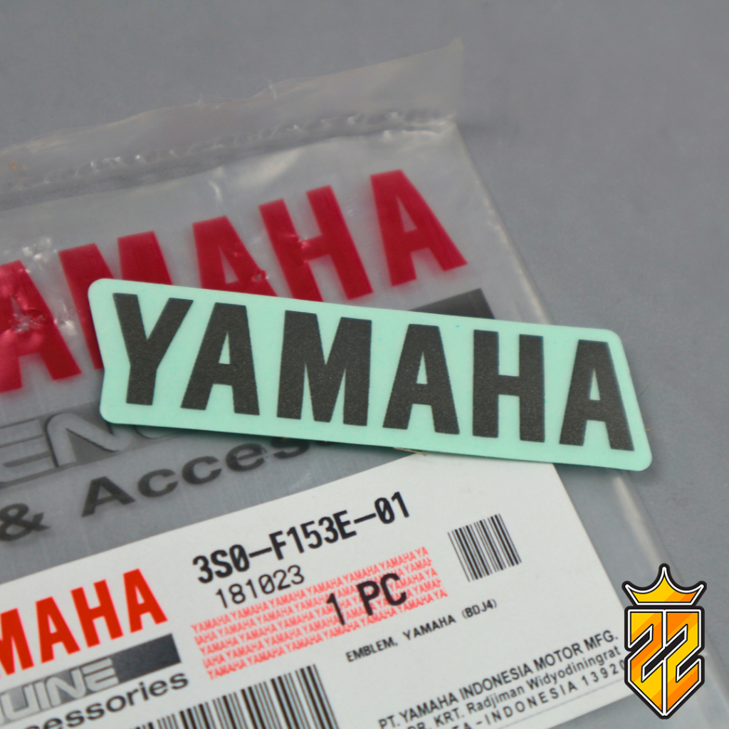 STICKER EMBLEM YAMAHA ORIGINAL 3S0-F153E-01