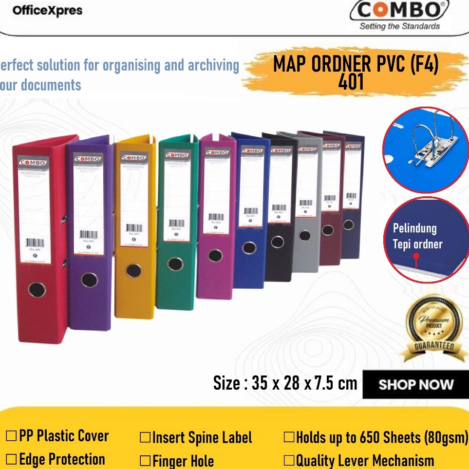 

Penjualan Hemat Odner Map Folio Pvc Colour Odner Map F4 File Pvc 41 Warna Combo