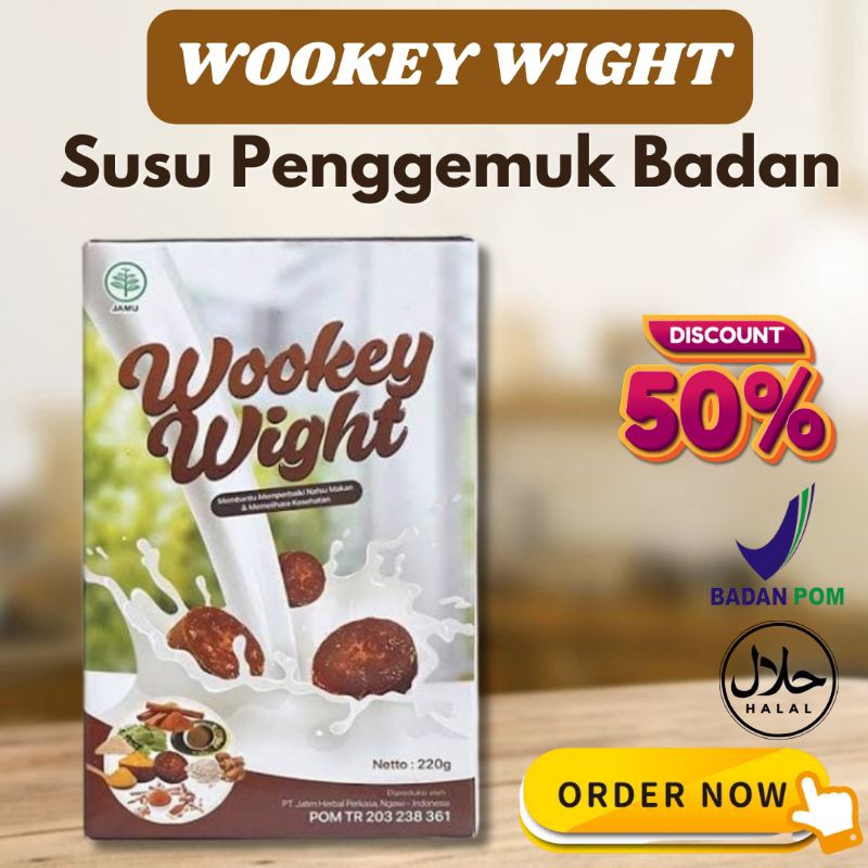 Wookey Wight - Susu Penambah Berat Badan Nutrisi