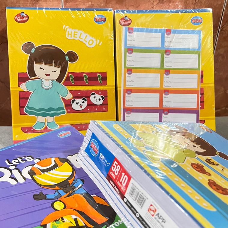 

ART G12H CTShopID Buku Tulis Sinar Dunia SIDU 38 Lembar 58 Lembar 1 Pak Isi 1 Buku