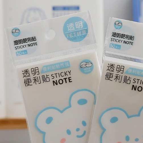 

Ready Ekonomis Sticky Notes Transparan Memo Notes Girl Sticky Notes Mini Book Memo Notes Batik TLD32
