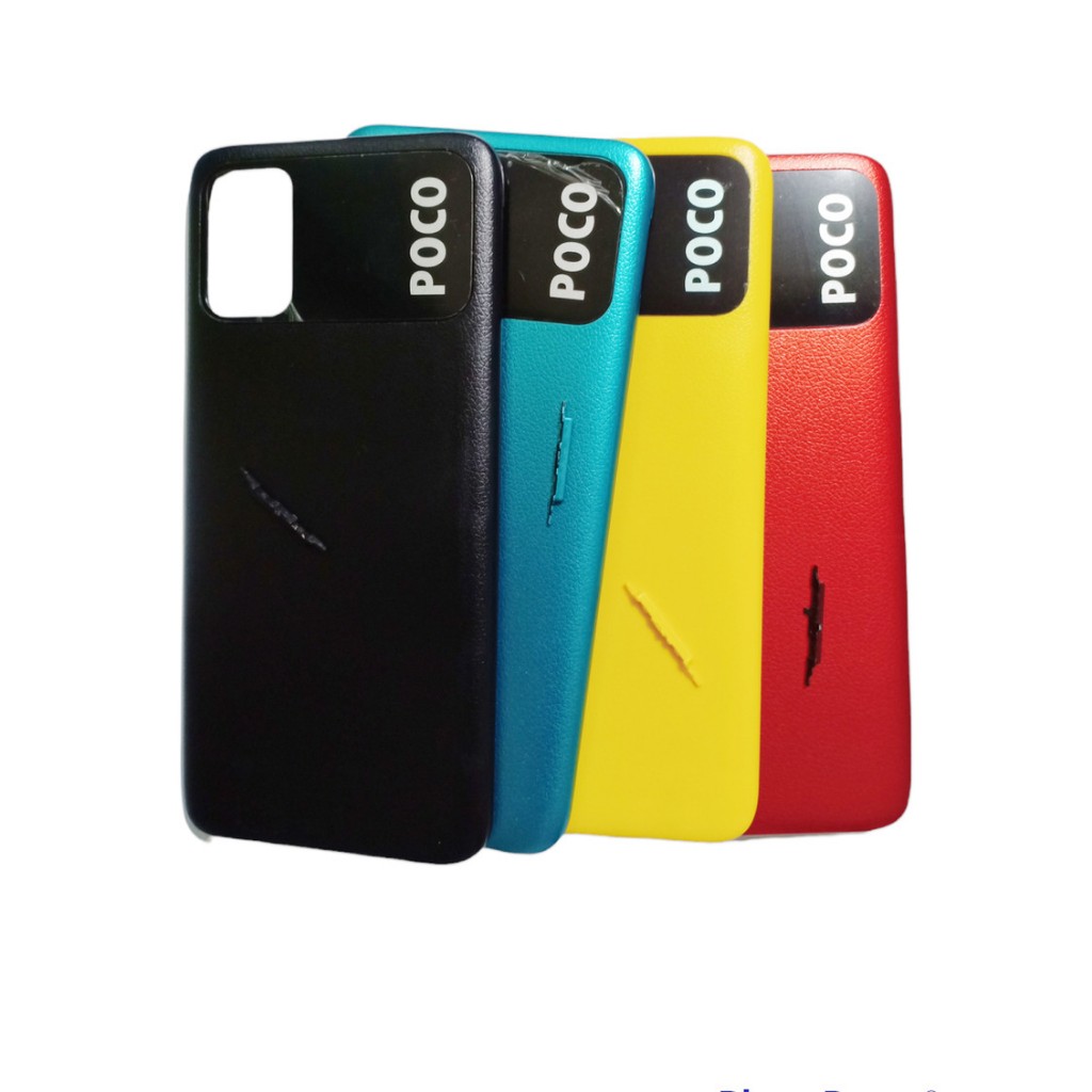 Tutup Baterai Pocophone M3 - Backdoor Pocophone M3 - Kesing Baterai