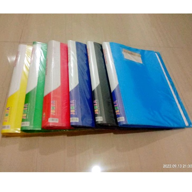 

KODE R1O Clear holder display book folio 1 lembar JENIAMEDIA KITA1 pcs